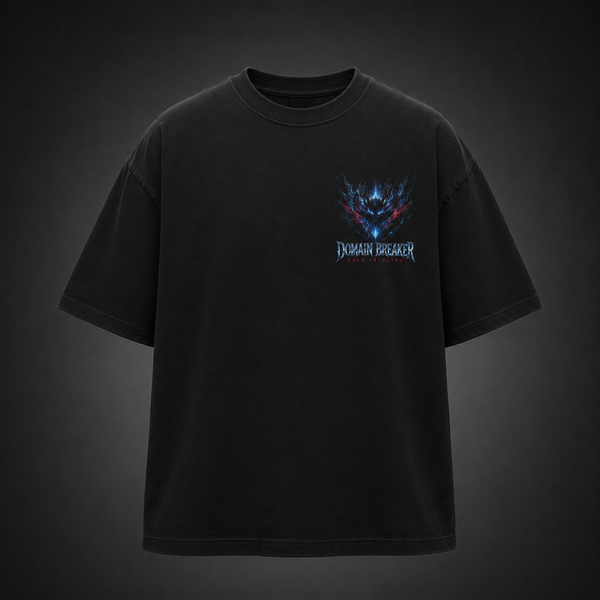 Black t-shirt with Sung Jin-Woo Solo Leveling Domain Breaker graphic – photo 2