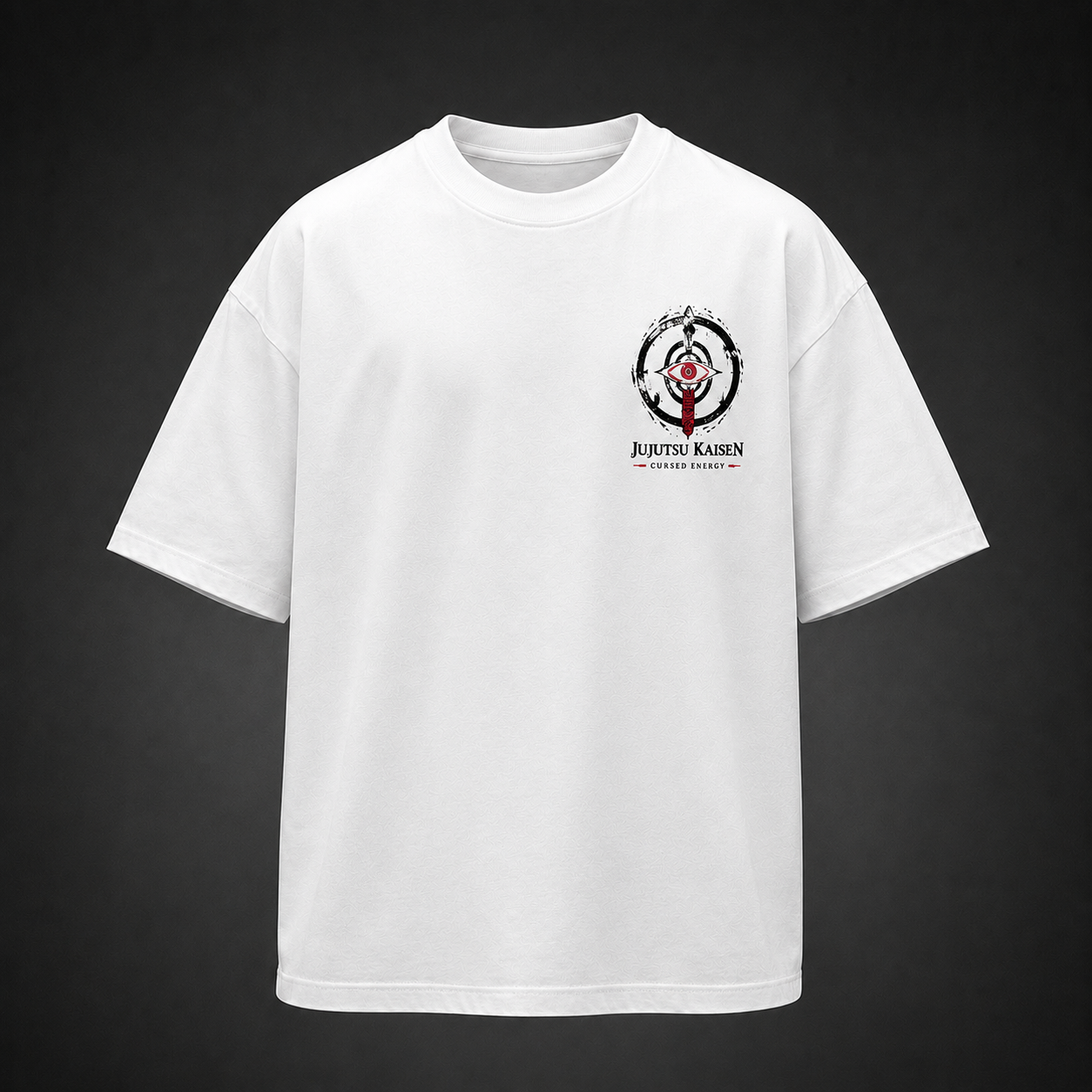 White t-shirt with Yuji Itadori Jujutsu Kaisen Vessel King Of Curses graphic – photo 2