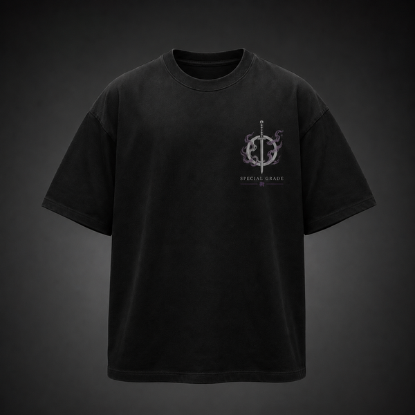 Black t-shirt with Yuta Okkotsu Jujutsu Kaisen Bound By Curse graphic – photo 2